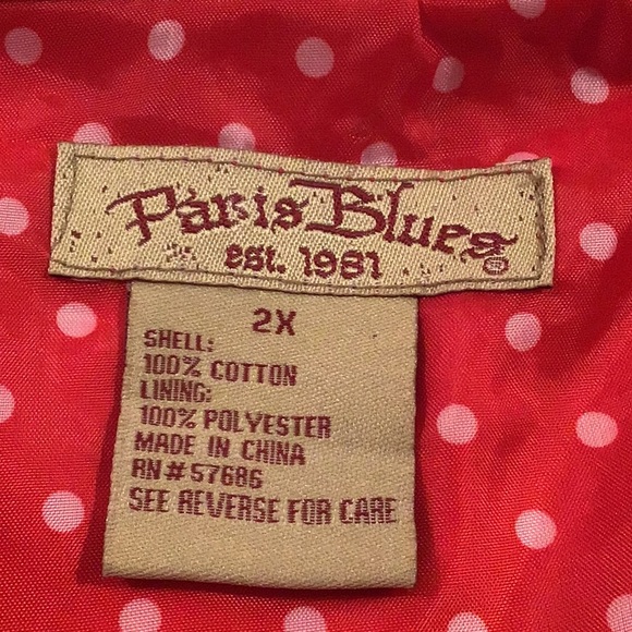 PARIS BLUES plus size coat - Picture 11 of 12
